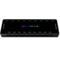 ARGB PWM Fan Hub with Hidden Magnetic Base and SATA Power 18 Port