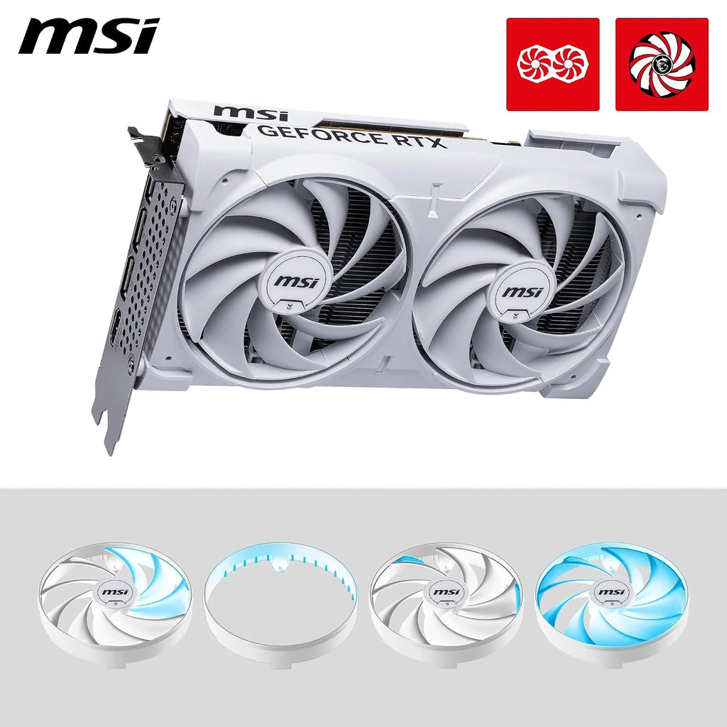 MSI GeForce RTX 5060 VENTUS 2X OC White 8GB