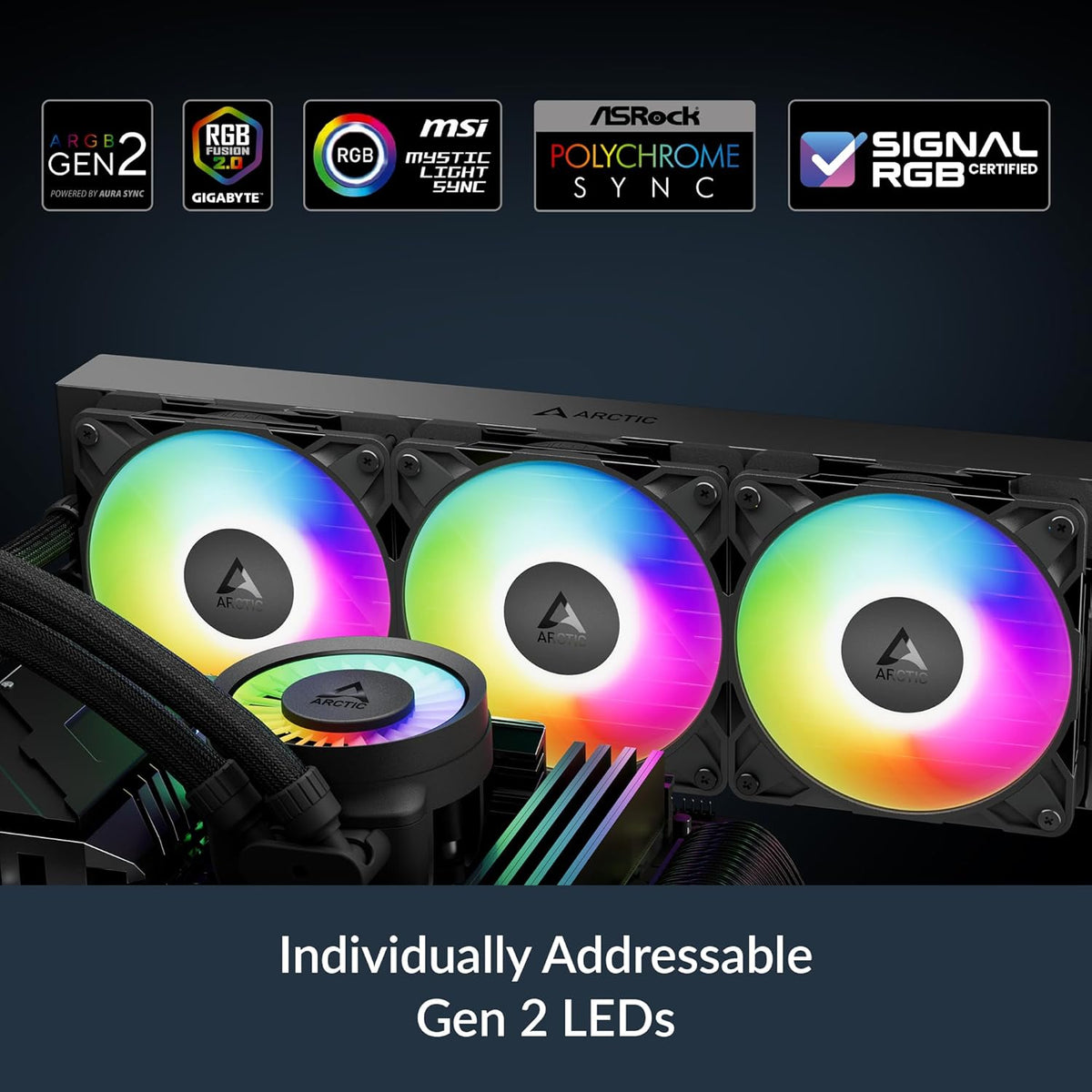 ARCTIC Liquid Freezer III Pro 360 ARGB Black