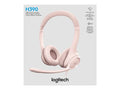 Logitech H390 USB Headset - ROSE