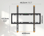 Flat-to-Wall TV Bracket Fixed 32-70"