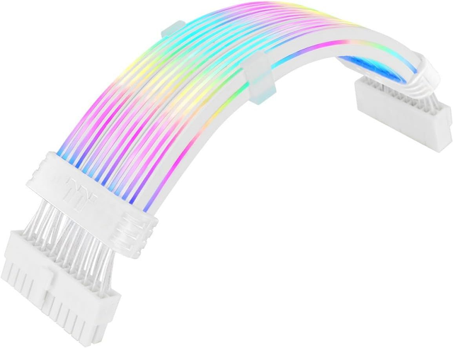 Thermaltake Tt Mod 24 Pin ARGB Cable Snow