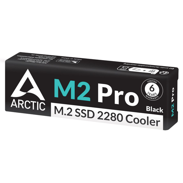 Arctic M2 Pro (Black) - SSD Cooler For M.2 Drives