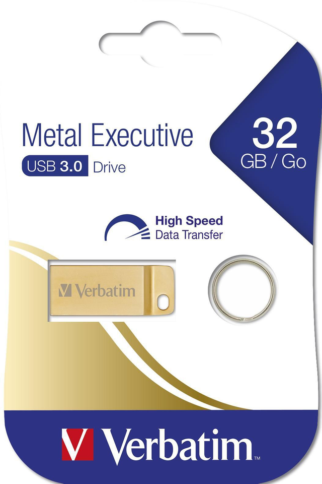 Verbatim Metal Executive USB 3.0 Drive 32GB