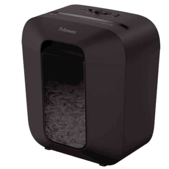 Fellowes Powershred LX25 Paper Shredder Particle Cut Black