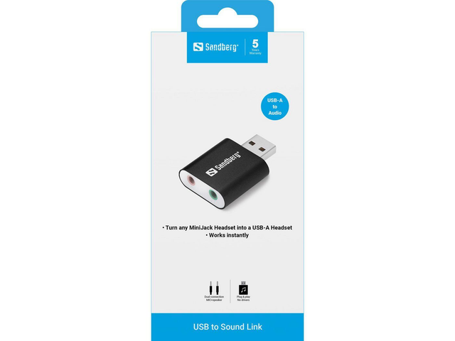 Sandberg USB to Sound Link