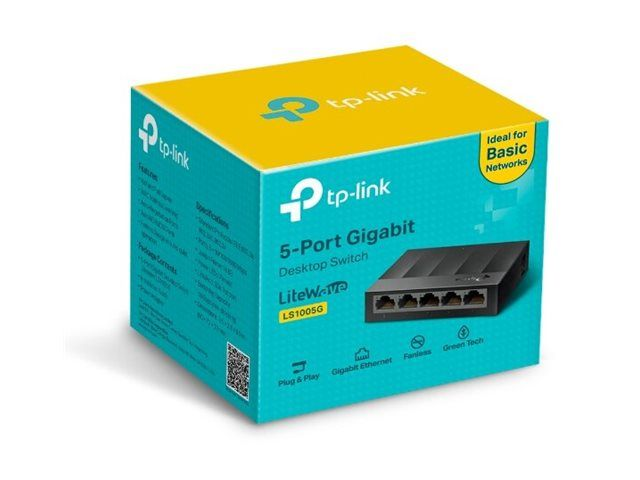 TP-Link 5 port LiteWave Gigabit Desktop Switch