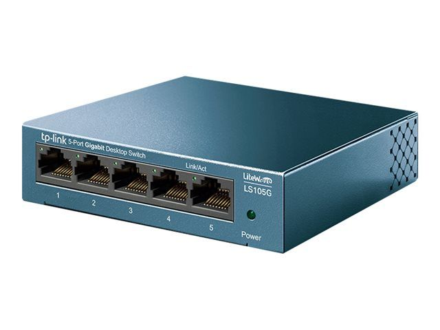 TP-Link 5 port LiteWave Gigabit Desktop POE+ Switch