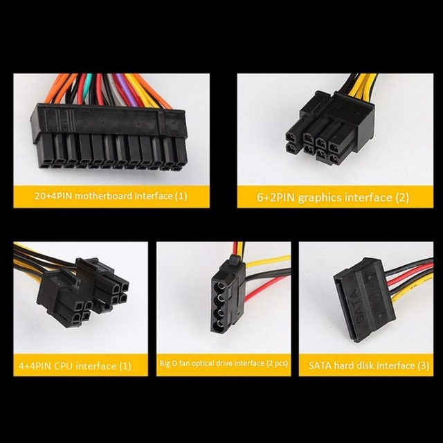 500W PC ATX 12V Power Supply