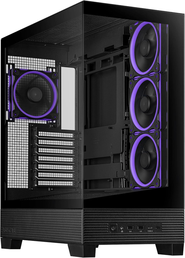ASUS A31 Plus ATX Gaming Case with Side Window, Black