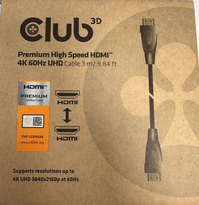 3M HDMI Premium High Speed Cable