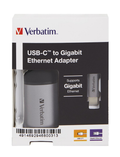 Verbatim USB-C to Gigabit Ethernet adapter