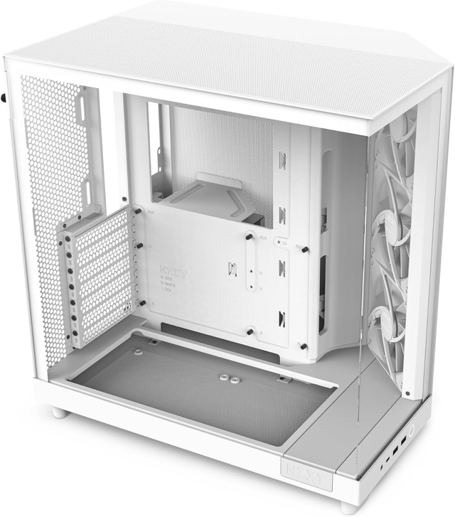 Nzxt H6 Flow Mid Tower Case - White