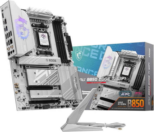 MSI MPG B850 EDGE TI WIFI ATX Motherboard