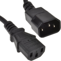 2.5M Power Extension Cable IEC Male to Female