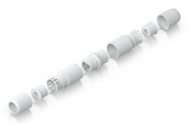 Ubiquiti RJ45 Inline Coupler Outdoor, 2-Pack, Cat6A