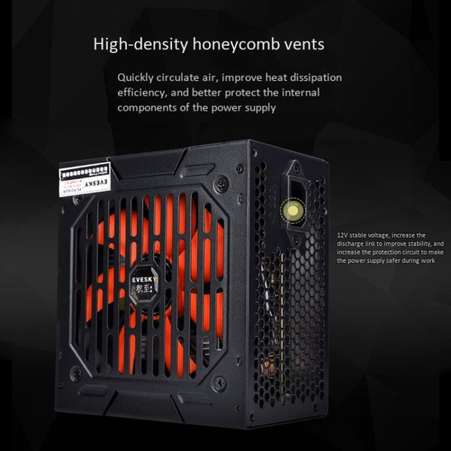 500W PC ATX 12V Power Supply